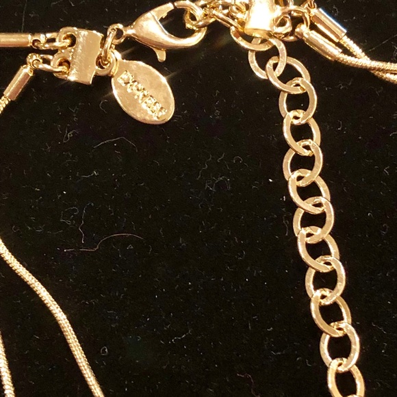 🌈 Lauren Conrad Double Chain Necklace - Picture 3 of 7